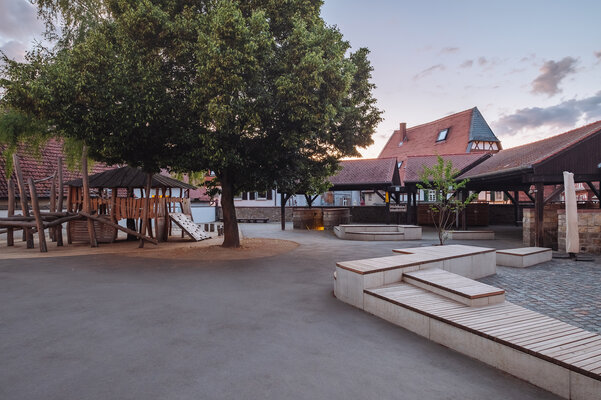 Schloss Schule Heppenheim Schulhofgestaltung AK Hessen Schloss Schule Heppenheim Schulhofgestaltung AK Hessen