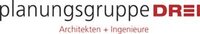 Logo planungsgruppeDREI Reuther Dreibholz